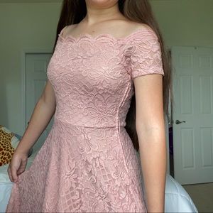 Pink CITY STUDIO Homecoming Dress